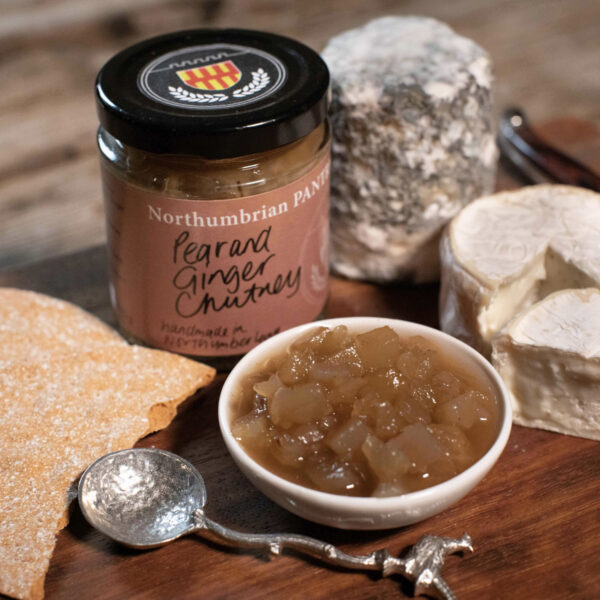 Pear and Ginger Chutney Soft Cheese