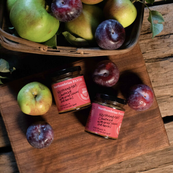 Northumbrian Chutney Plums Apples