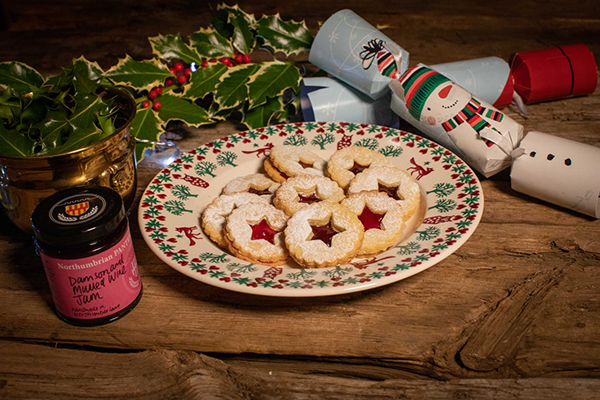 12 Days of Christmas Recipes, Day 9 – Jam Stars with ‘Damson and Mulled Wine Jam’