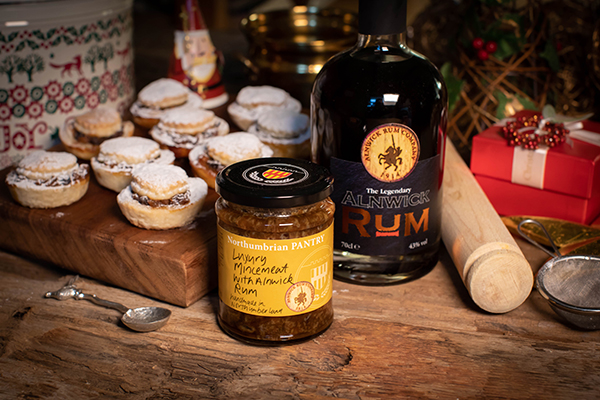 Luxury Mincemeat with Oak Aged Alnwick Rum – Taste of Northumbria 23rd October