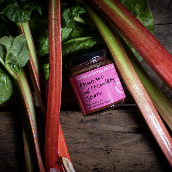 Rhubarb and Strawberry Jam Yorkshire Rhubarb