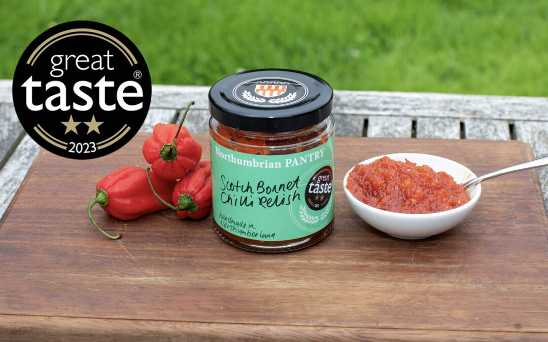 Scotch Bonnet Chilli Relish awarded 2 Stars at Great Taste Awards 2023