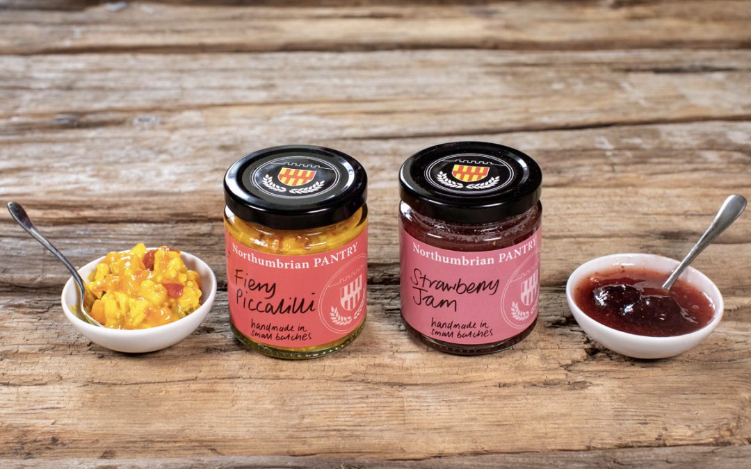 Northumbrian Pantry Spring Launch – Fiery Piccalilli and Strawberry Jam