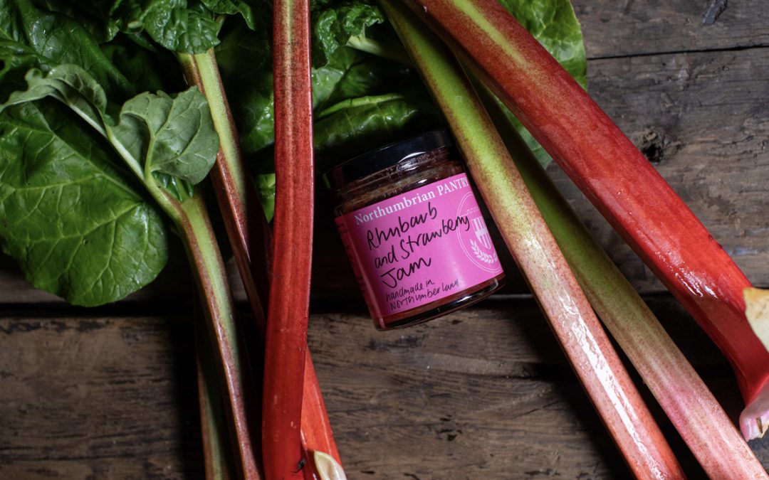 Seasonal Returns – Limited Edition Rhubarb and Strawberry Jam