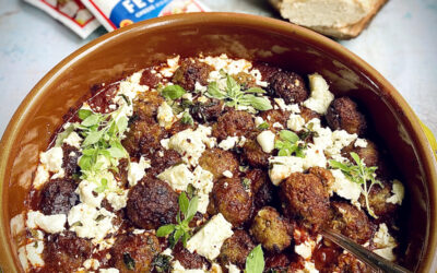 Irini’s Spice Paste Recipe – Keftedes (Aromatic Lamb Meatballs with Feta)